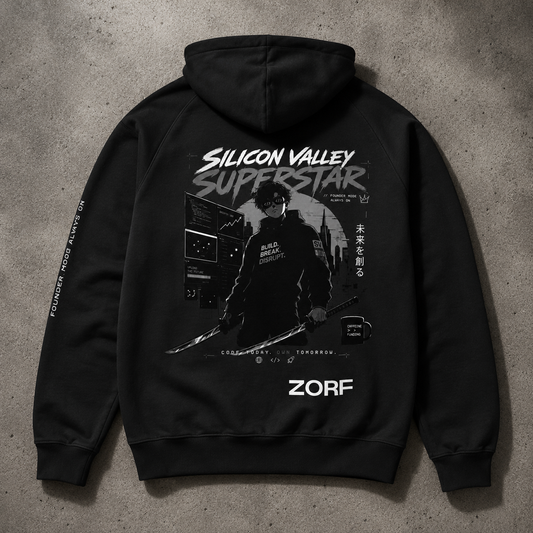 Silicon Valley Superstart - Startup Survival Hoodie
