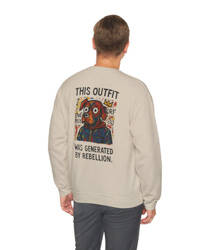 Rebellion Dog (street-art style sweatshirt)