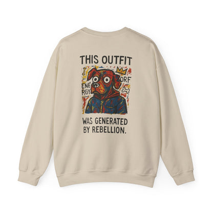 Rebellion Dog (street-art style sweatshirt)