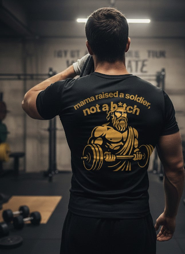 Fighter Raised T-shirt