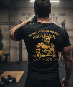 Fighter Raised T-shirt