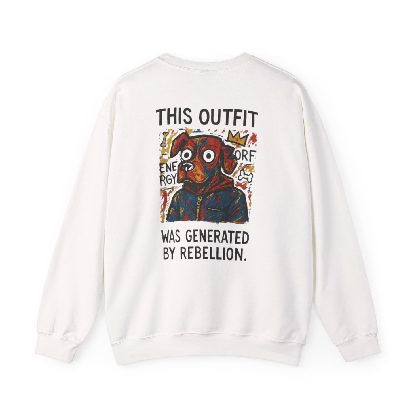 Rebellion Dog (street-art style sweatshirt)
