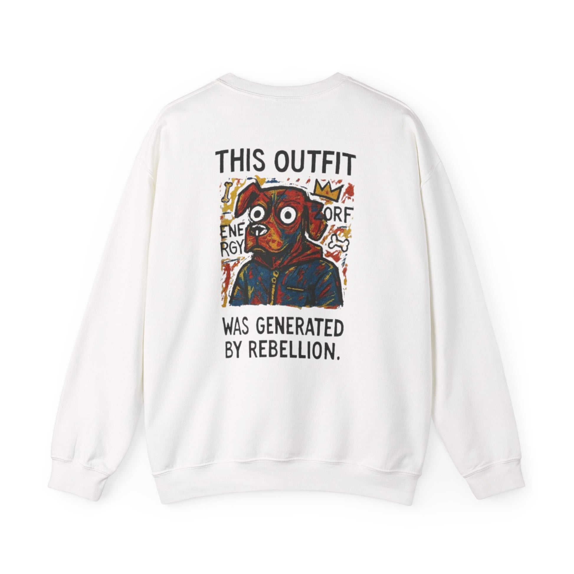 Rebellion Dog (street-art style sweatshirt)