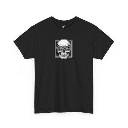 "Ghost in the Frame" – Cyberpunk Skull Drop