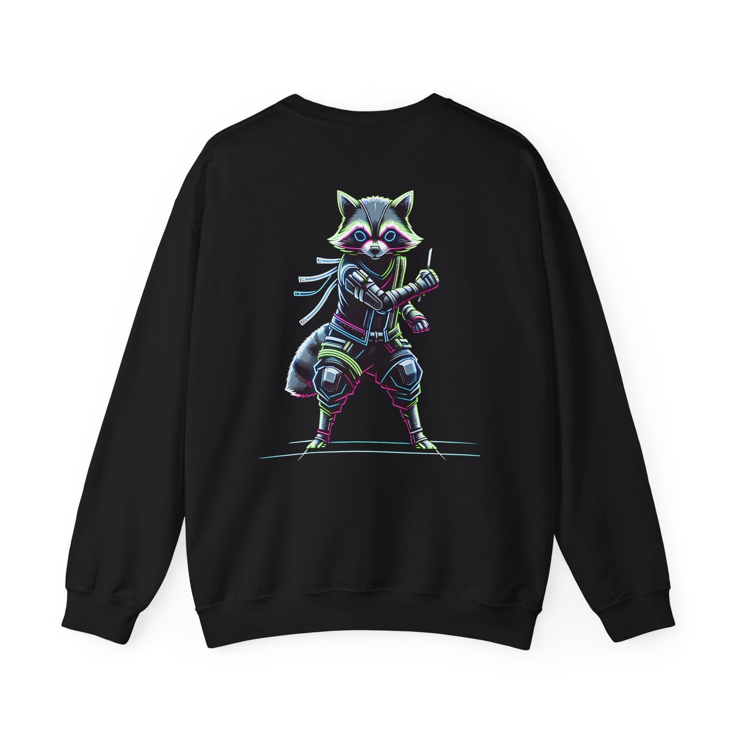 Neon Ninja Raccoon – Urban Cryptid Drop