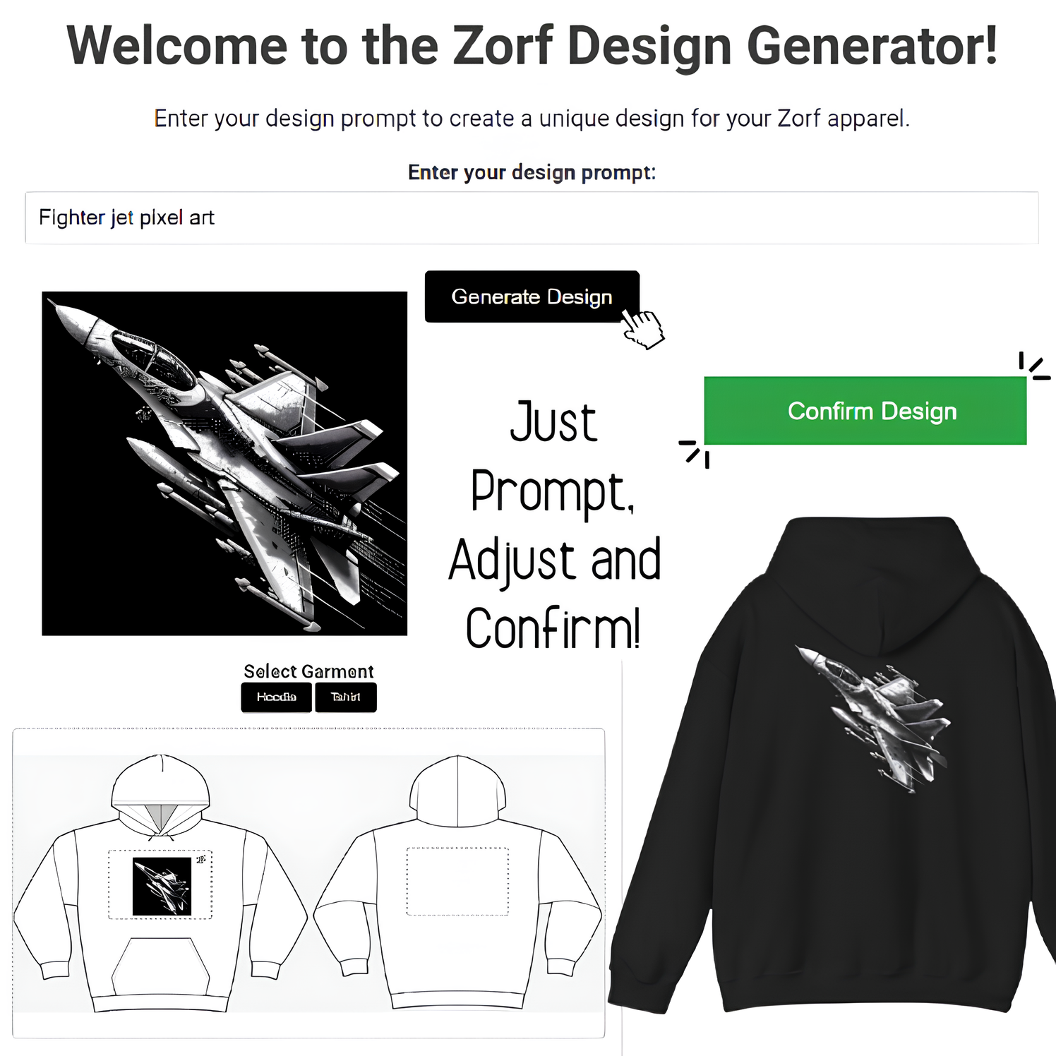 AI Inspired Custom Sweatshirt