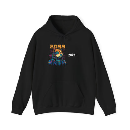 2099 Cyber Shiba Hoodie