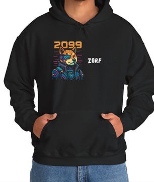 2099 Cyber Shiba Hoodie