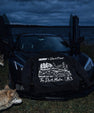 Zorf x Darkfleet - Stencil Blackout Run Hoodie